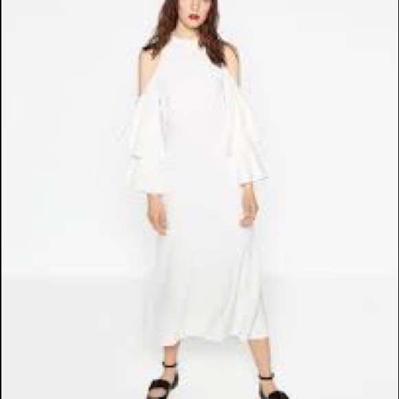 🆕 ZARA STUDIO, high neck midi backless dress - Picture 3 of 12